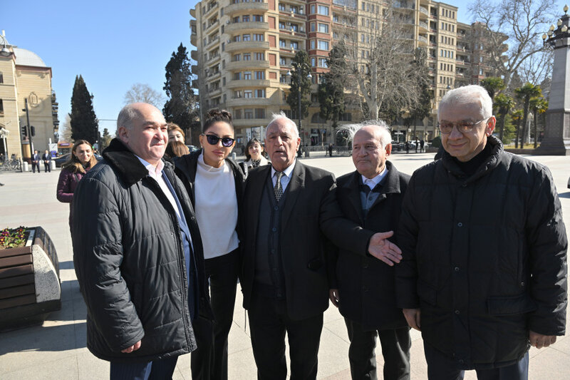 Mehriban Əliyeva Gəncə şəhərinə səfər edib - FOTO