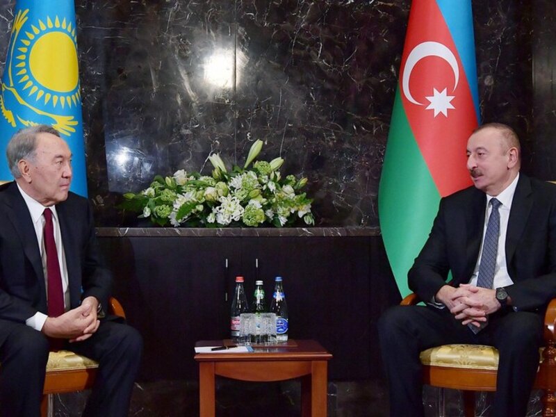 Nursultan Nazarbayev Prezident İlham Əliyevi təbrik etdi