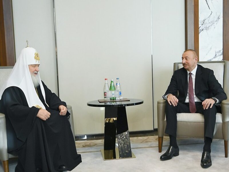 Rusiyanın Patriarxı Prezident İlham Əliyevi təbrik etdi