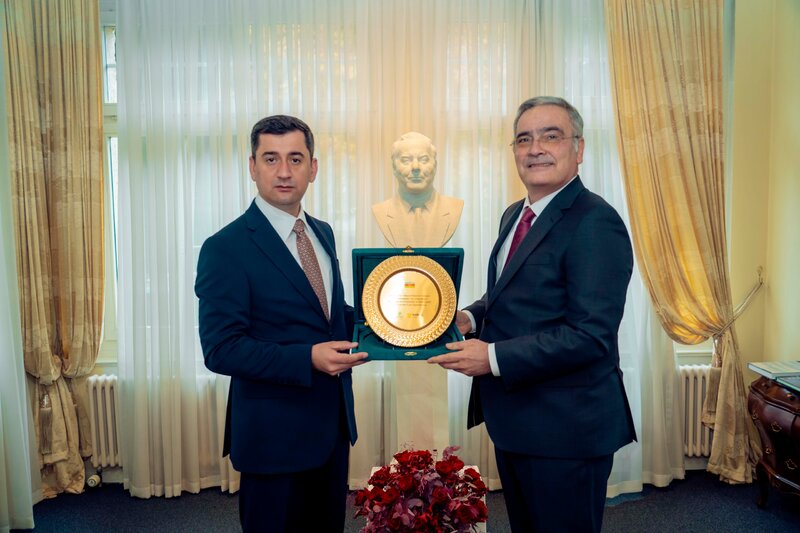 Marsol Group nümayəndə heyəti İsveçrədə səfir Fuad İsgəndərovla görüşdü - FOTOLAR