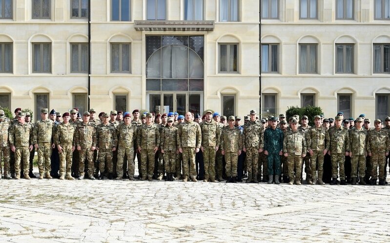 Prezident: 'Ermənistana dəstək olaraq hərbi təlim keçirənlər də bilsinlər ki, biz heç kimdən qorxmuruq