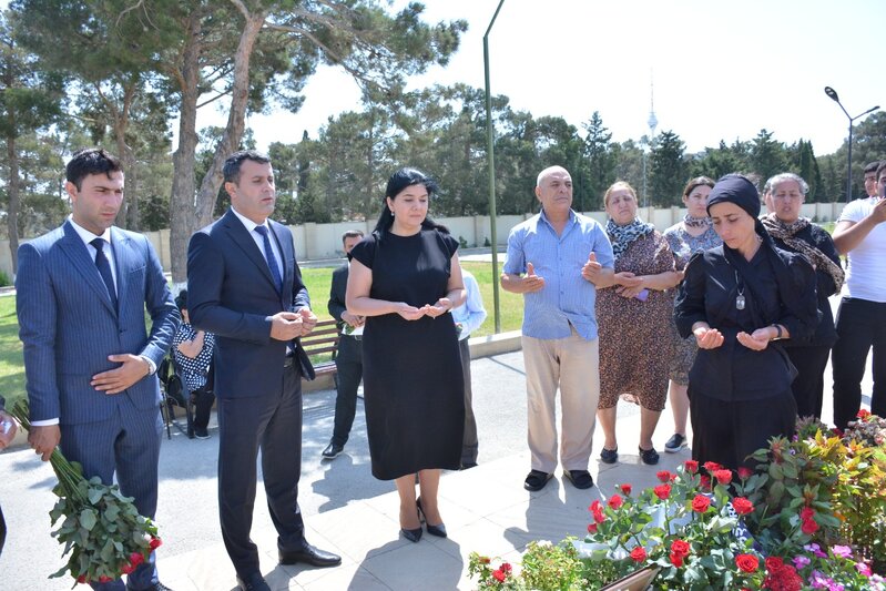 Abşeron rayonunda şəhidlərin doğum günü qeyd edildi - FOTOLAR