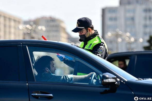Karantin rejimini pozan daha 341 sürücü cərimələndi