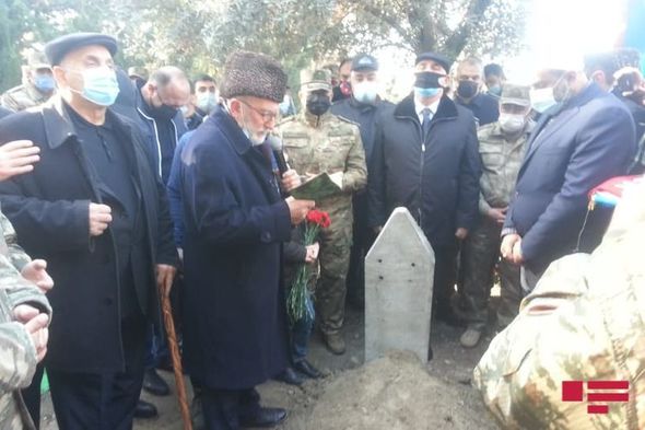 Şəhid polkovnik Babək Səmidli dəfn olunub - FOTO