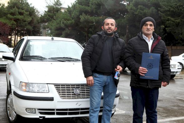 ƏƏSMN Qarabağ müharibəsi əlillərinə 50 avtomobil təqdim etdi - FOTO