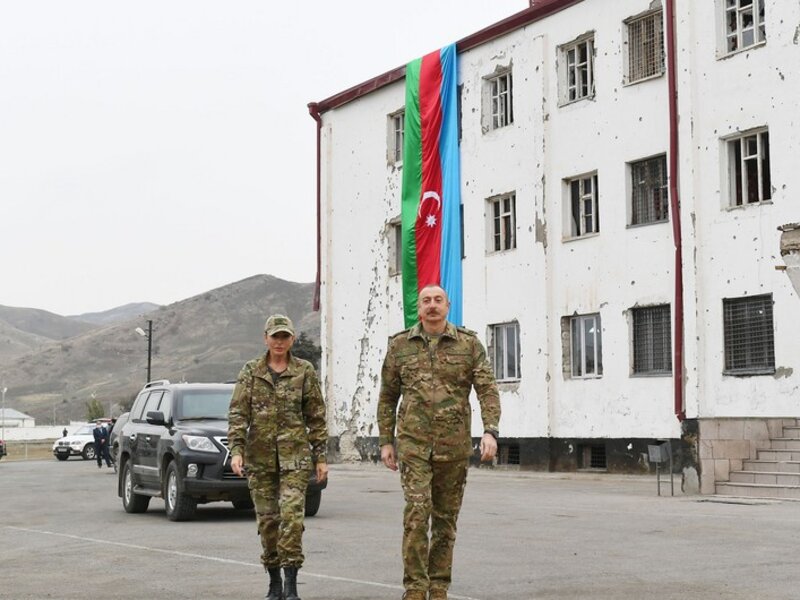 Prezident və birinci xanım Qubadlı rayonunda səfərdə olublar