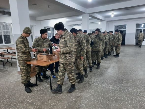 Mehriban Əliyevanın təşəbbüsü ilə hərbçilərimizə dəstək aksiyasına başlanılıb - FOTO/VİDEO