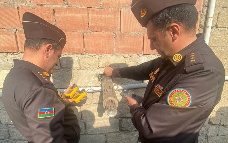 Məmmədlidə metan qazı sızması - Araşdırma başlandı+Fotolar