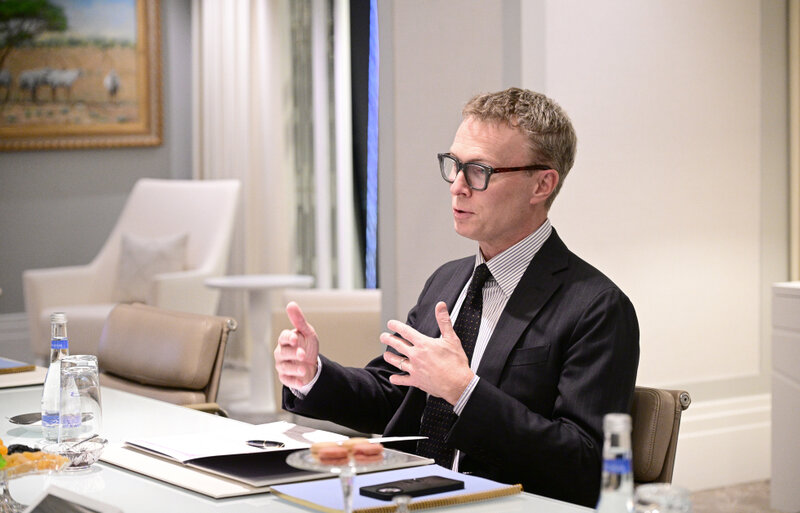 Leyla Əliyeva ÜST-nin Avropa üzrə Regional Ofisinin xüsusi nümayəndəsi ilə görüşüb - FOTOLAR