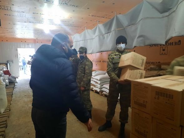 Mehriban Əliyevanın təşəbbüsü ilə hərbçilərimizə dəstək aksiyasına başlanılıb - FOTO/VİDEO