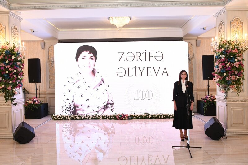 Abşeron rayonunda akademik Zərifə xanım Əliyevanın 100 illiyi qeyd edilib - FOTOLAR