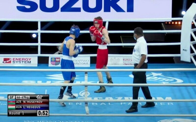 Boksçumuz yarımfinalda erməni ilə qarşılaşacaq