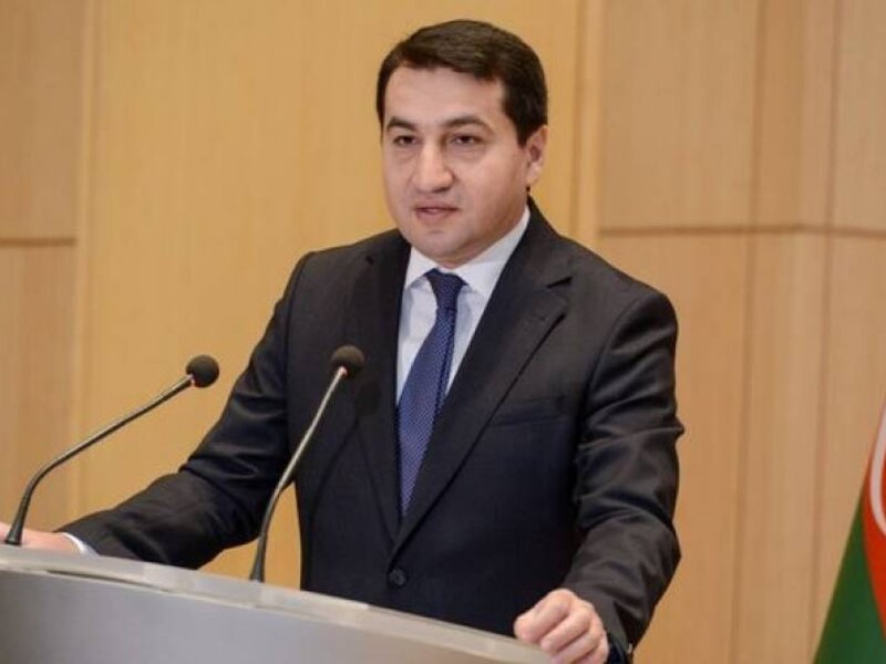 Hikmət Hacıyev: 'Erməni faşizminin məhv edilməsi nəticəsində regionda yeni təhlükəsizlik düzəni yaranıb