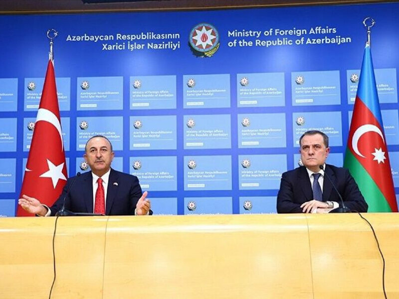 Azərbaycan və Türkiyə XİN rəhbərləri Cənubi Qafqazdakı vəziyyəti müzakirə etdi