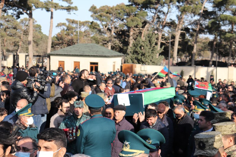 14 igidimiz son mənzilə belə yola salındı - FOTOREPORTAJ
