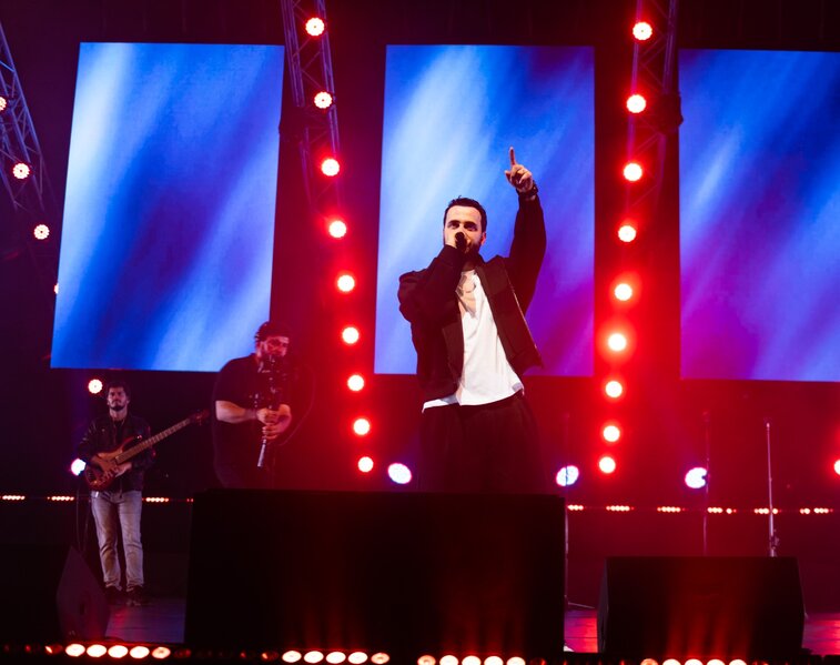 Orxan Zeynallının Heydər Əliyev sarayında üç günlük konsertindən - FOTOLAR