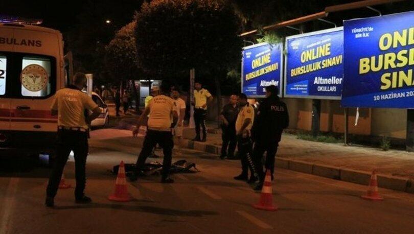 Motosikletçi küçənin ortasında can verdi - FOTO