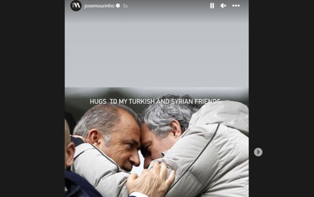 Mourinyo Türkiyəyə belə dəstək oldu - FOTO