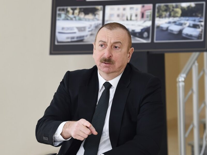 Prezident: 'Zəngəzur dəhlizinin yaradılması ilə bağlı genişmiqyaslı işlərə başlanılıb