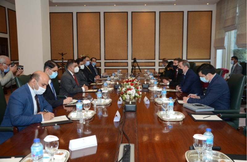 Ceyhun Bayramov pakistanlı generalla müzakirə apardı – FOTO 