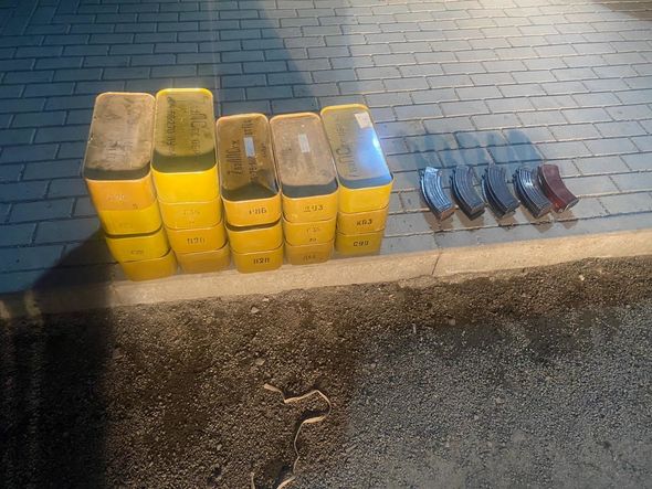 Kəlbəcərdə artilleriya qurğuları və sursat aşkarlanıb - FOTO
