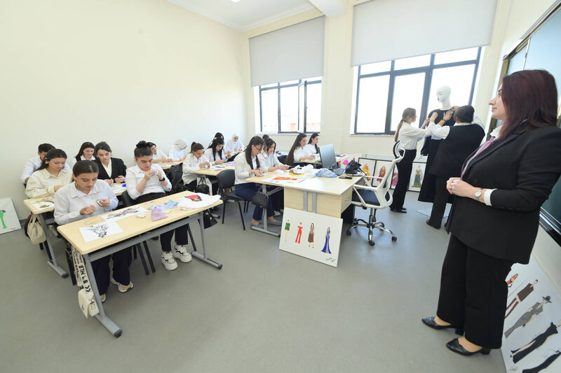 Lənkəran Dövlət Peşə Təhsil Mərkəzinə infotur təşkil olunub - FOTOLAR