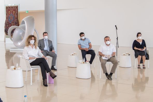 Prezidentin köməkçisi Anar Ələkbərov media nümayəndələri ilə görüşdü - FOTO