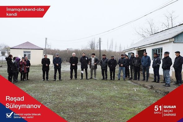 Rəşad Süleymanov görüşlərini davam etdirir - FOTO