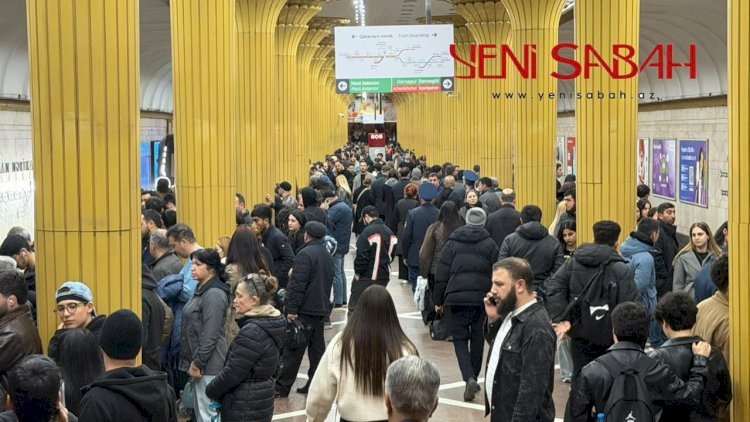Metro açıldı, amma problem bitmədi – Stansiyalarda vəziyyət gərginləşdi + FOTOLAR