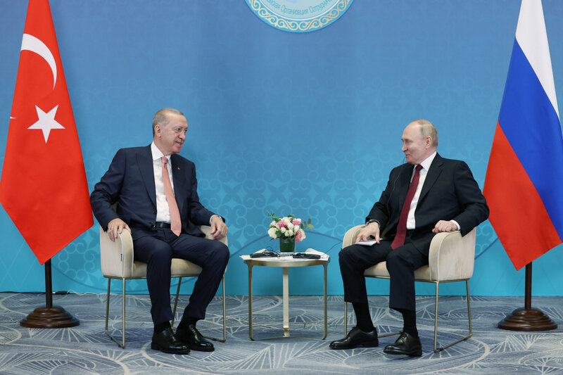 Ərdoğan və Putin Astanada görüşdü