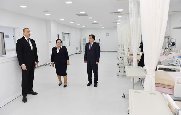 Qazax Rayon Mərkəzi Xəstəxanası istifadəyə verilib - FOTO