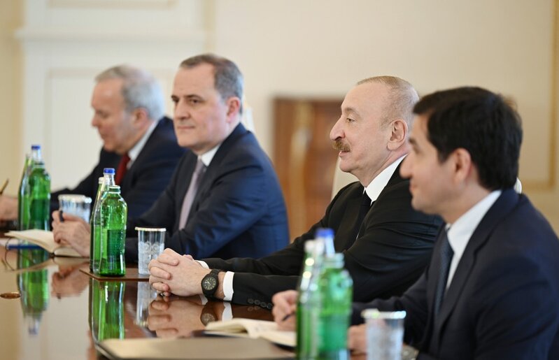 Prezident Kaya Kallası qəbul etdi - FOTOLAR