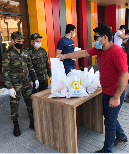 FHN sosial dəstək tədbirlərini davam etdirir - FOTO/VİDEO