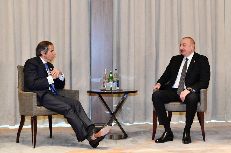 Prezident Rafael Qrossini qəbul etdi - YENİLƏNİB