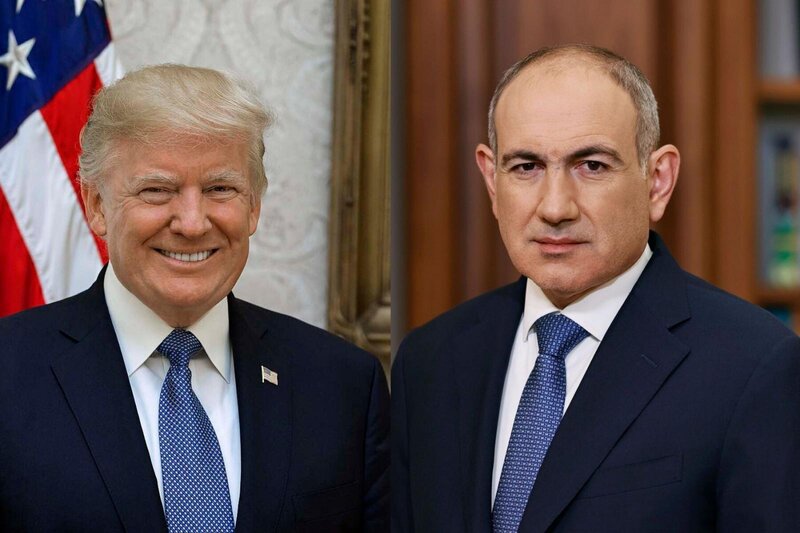 Paşinyanın Trampın fotosunu ofisindən asmasının PƏRDƏARXASI: Nikol kimlərə hansı mesajı verir?
