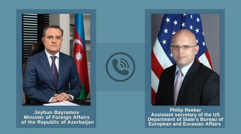 Ceyhun Bayramov ABŞ Dövlət katibinin köməkçisi ilə telefon danışığı keçirib 