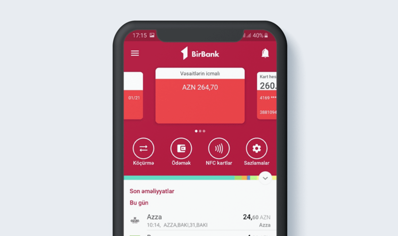 Birbank mobil tətbiqində yenilik - SİMA gəlir