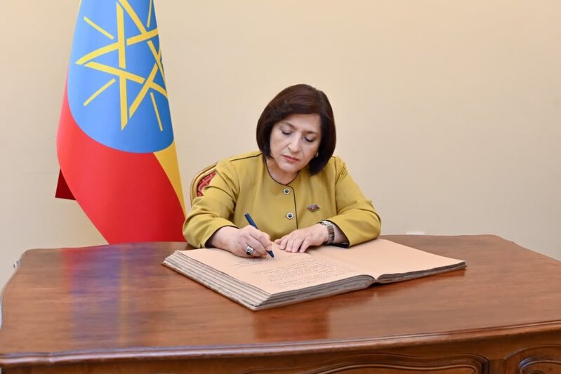 Milli Məclisin nümayəndə heyəti Efiopiyada tarixi məkanları ziyarət edib - FOTOLAR