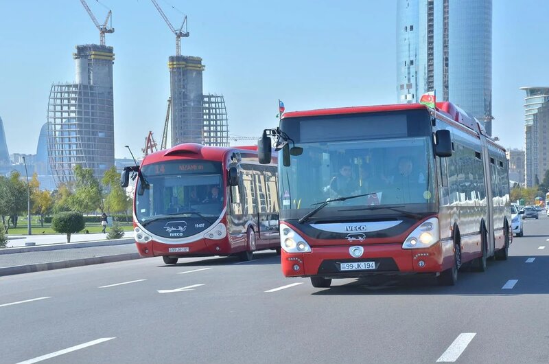 Bakıda dörd avtobus marşrutunun hərəkət sxemi dəyişdirildi