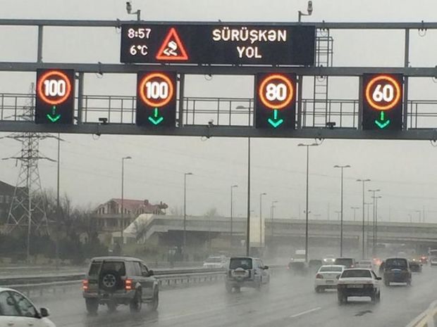 Yol polisindən hava şəraitinin kəskin dəyişməsi ilə bağlı - XƏBƏRDARLIQ