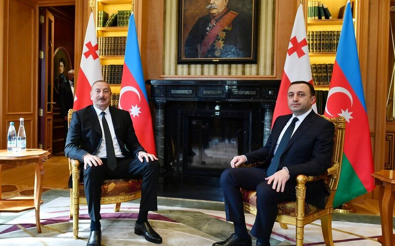 Gürcüstanın Baş naziri Azərbaycan liderini təbrik etdi