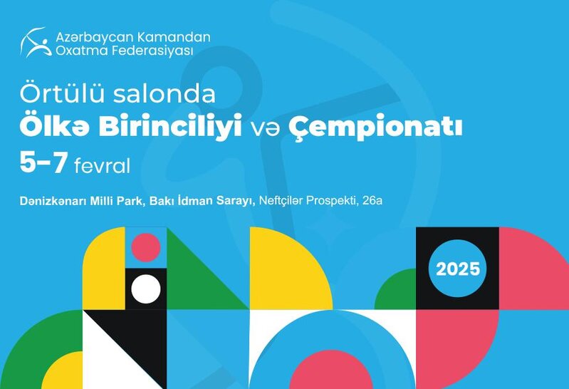 Örtülü salonda Kamandan Oxatma üzrə Azərbaycan Birinciliyi və Çempionatı keçiriləcək