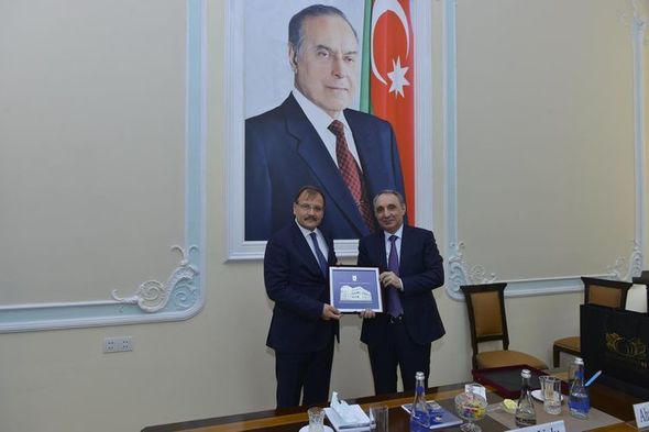 Kamran Əliyev Türkiyə nümayəndə heyəti ilə görüşdə Qarabağda sülhməramlı missiyanı müzakirə edib - FOTO
