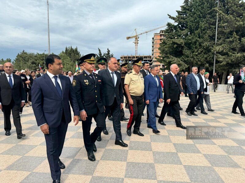 Sumqayıtda Birinci Qarabağ müharibəsinin şəhidi Səfəralı Səfərov dəfn edilib - FOTOLAR