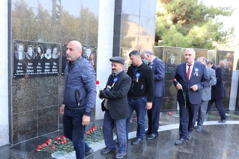 Memorial Abidə bulaq kompleksinin açılışı olub - FOTOLAR
