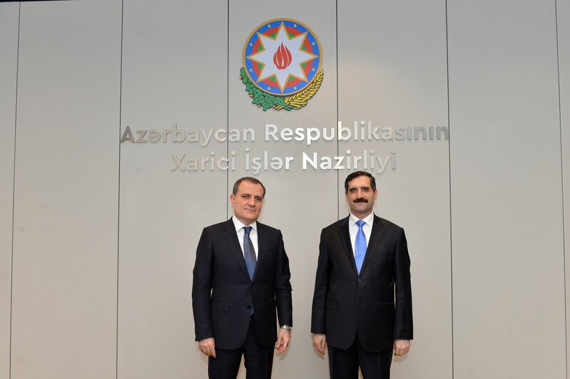 Ceyhun Bayramov Erkan Özorala uğur arzuladı - FOTO