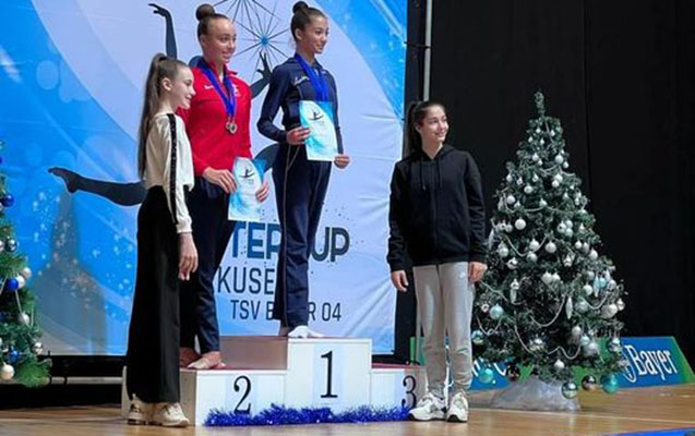 Gimnastımız Almaniyada qızıl medal qazandı