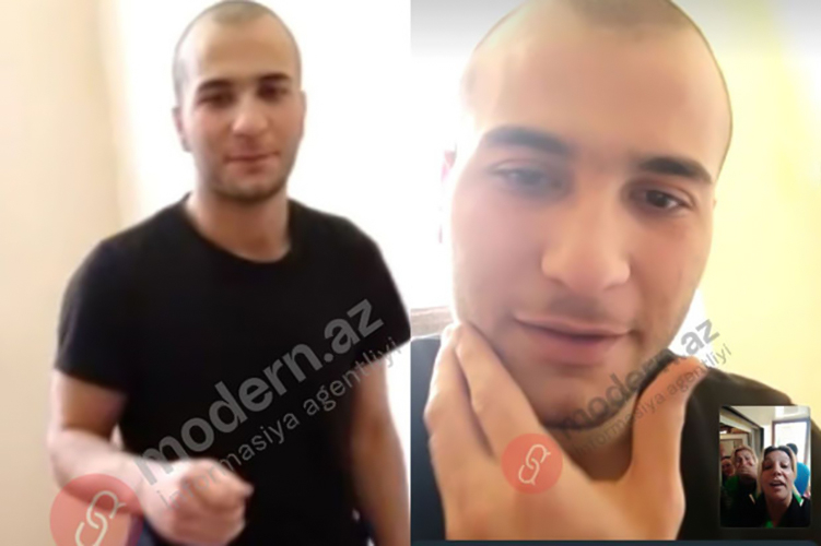 İrəvanda əsir saxlanılan Aqşin ailəsinə zəng vurdu: 