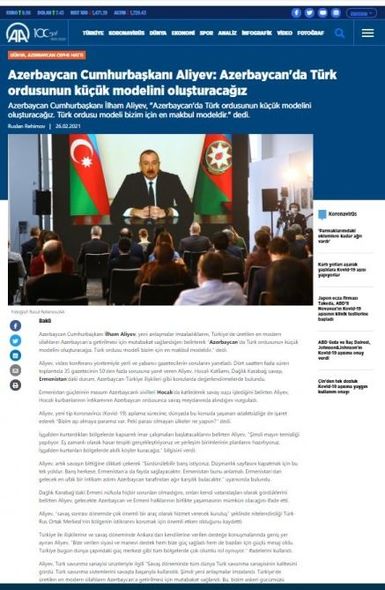 Türkiyə mediası: Prezident İlham Əliyev dörd saatdan artıq zamanda jurnalistlərin suallarını cavablandırıb