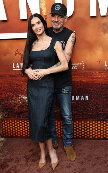 Demi Mur film təqdimatında - FOTOLAR